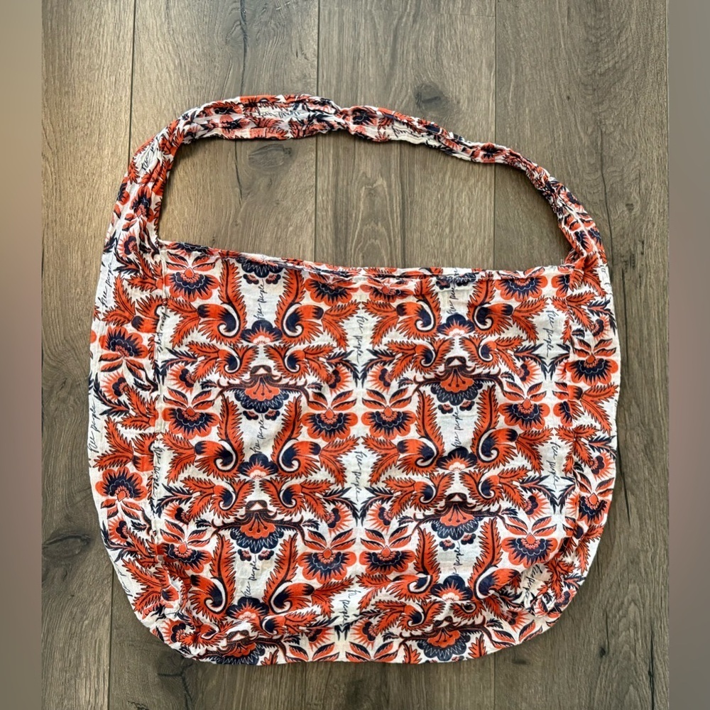 Free People Lightweight Boho Hobo Paisley Bag